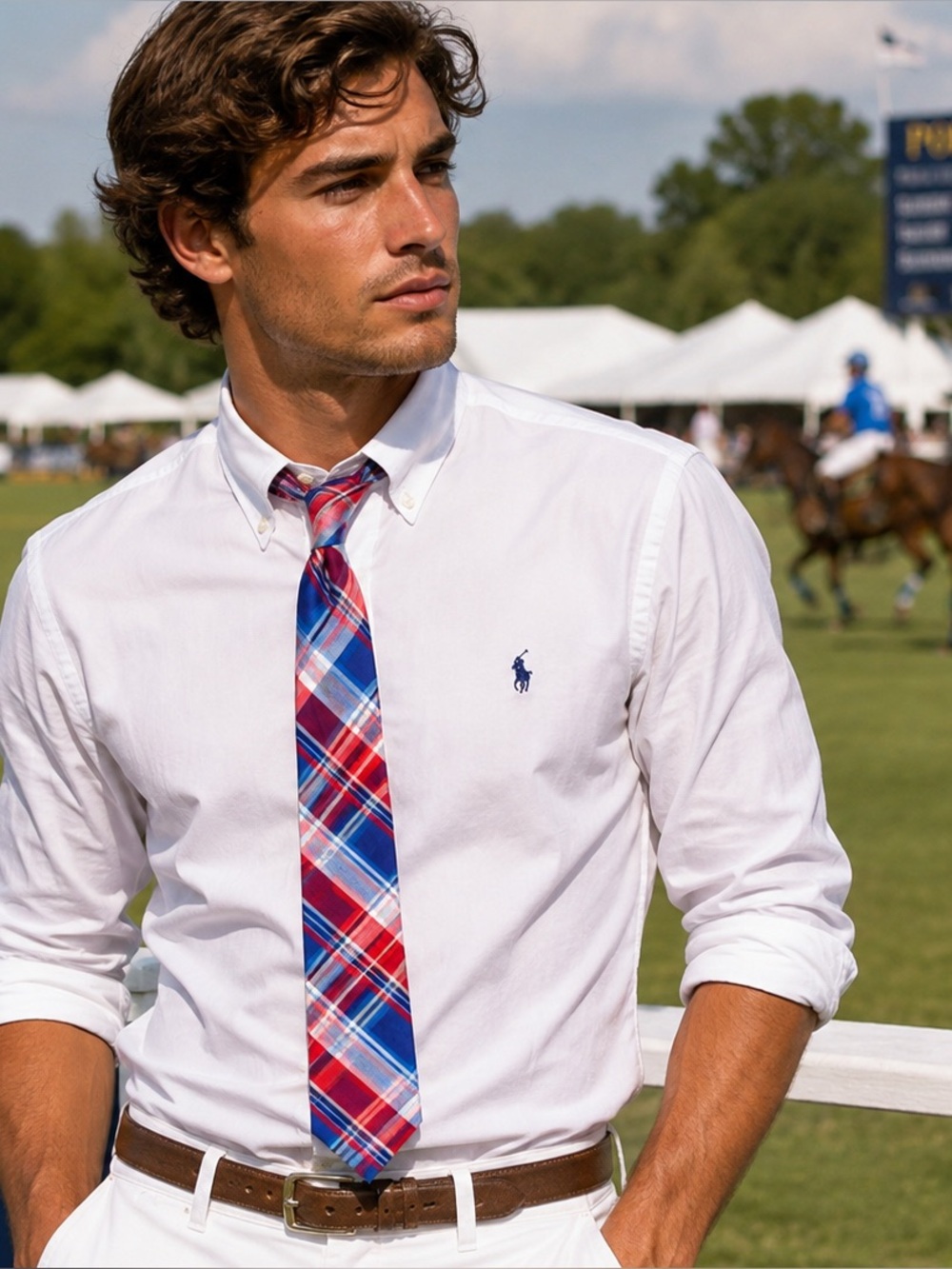 Polo by Ralph Lauren Vintage Plaid Tie